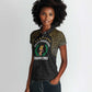 Custom Egypt Pharaohs Women Polo Shirt African Football Champions 2025