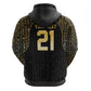 Custom Egypt Pharaohs Zip Hoodie African Football Champions 2025