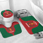 Morocco Atlas Lions Bathroom Set African Football Champions 2025