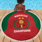 Morocco Atlas Lions Beach Blanket African Football Champions 2025