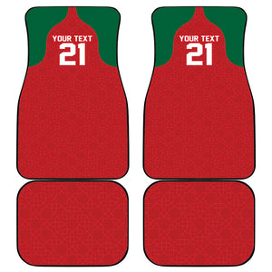 Custom Morocco Atlas Lions Car Mats African Football Champions 2025