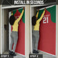 Custom Morocco Atlas Lions Door Cover African Football Champions 2025