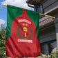 Morocco Atlas Lions Garden Flag African Football Champions 2025