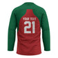 Custom Morocco Atlas Lions Hockey Jersey African Football Champions 2025