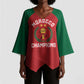 Custom Morocco Atlas Lions Kimono Sleeve Blouse African Football Champions 2025