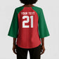 Custom Morocco Atlas Lions Kimono Sleeve Blouse African Football Champions 2025