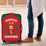 Morocco Atlas Lions Luggage Cover African Football Champions 2025