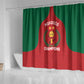 Morocco Atlas Lions Shower Curtain African Football Champions 2025