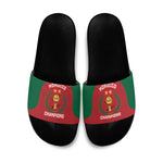 Morocco Atlas Lions Slide Sandals African Football Champions 2025