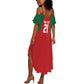 Custom Morocco Atlas Lions Summer Maxi Dress African Football Champions 2025