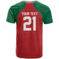 Custom Morocco Atlas Lions T shirt African Football Champions 2025