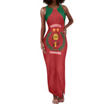 Custom Morocco Atlas Lions Tank Maxi Dress African Football Champions 2025