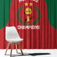 Morocco Atlas Lions Window Curtain African Football Champions 2025