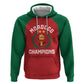 Custom Morocco Atlas Lions Zip Hoodie African Football Champions 2025