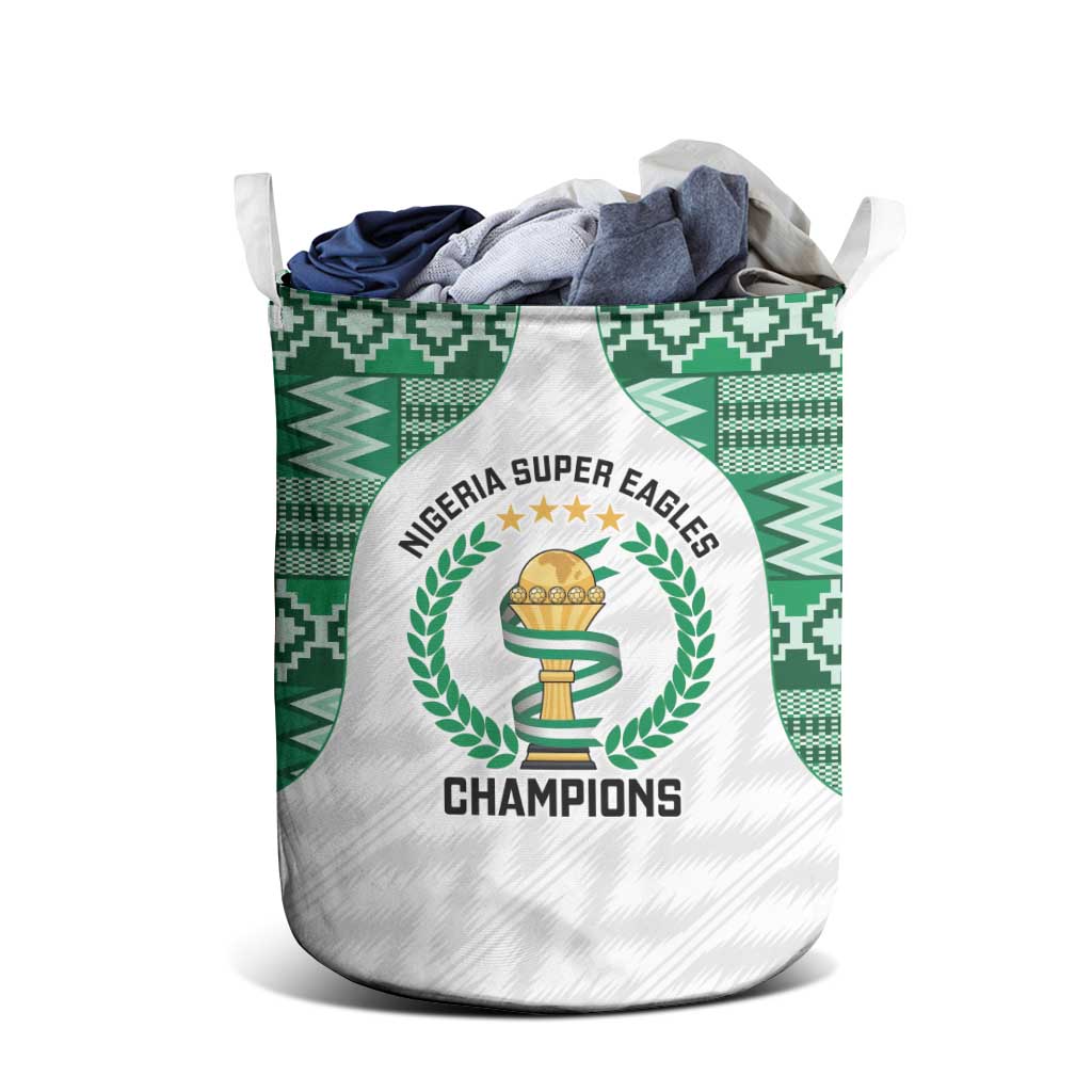 Nigeria Super Eagles Laundry Basket African Football Champions 2025