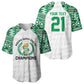 Custom Nigeria Super Eagles Baseball Jersey African Football Champions 2025