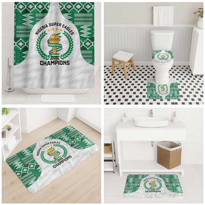 Nigeria Super Eagles Bathroom Set African Football Champions 2025