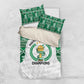 Nigeria Super Eagles Bedding Set African Football Champions 2025