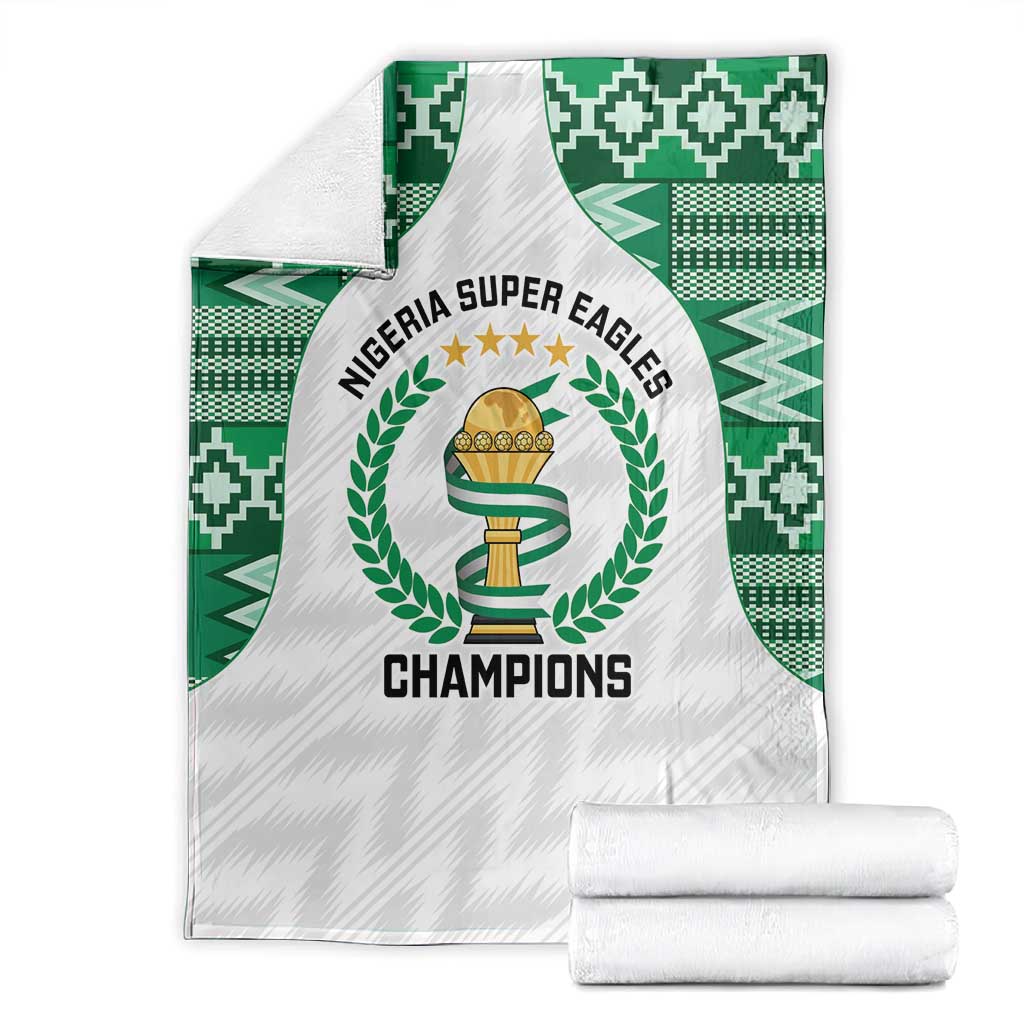 Nigeria Super Eagles Blanket African Football Champions 2025