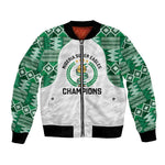 Custom Nigeria Super Eagles Bomber Jacket African Football Champions 2025