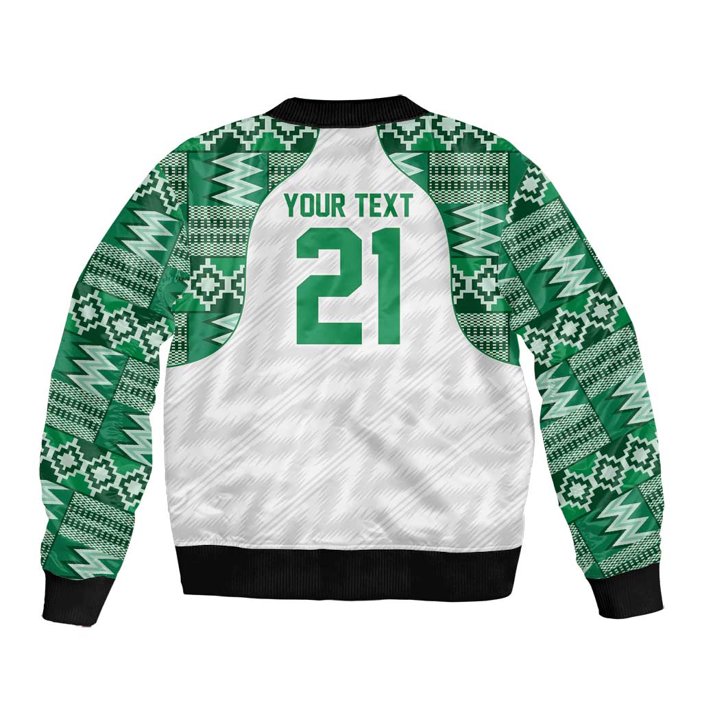 Custom Nigeria Super Eagles Bomber Jacket African Football Champions 2025