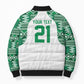 Custom Nigeria Super Eagles Bomber Puffer Jacket African Football Champions 2025