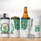 Custom Nigeria Super Eagles 4 in 1 Can Cooler Tumbler African Football Champions 2025