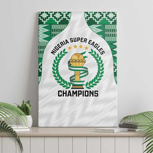 Nigeria Super Eagles Canvas Wall Art African Football Champions 2025