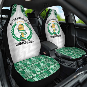 Nigeria Super Eagles Car Seat Cover African Football Champions 2025