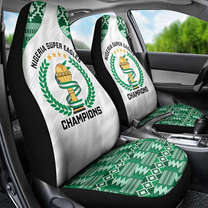 Nigeria Super Eagles Car Seat Cover African Football Champions 2025