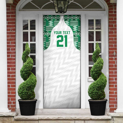 Custom Nigeria Super Eagles Door Cover African Football Champions 2025