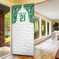 Custom Nigeria Super Eagles Door Cover African Football Champions 2025