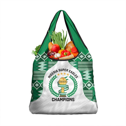 Nigeria Super Eagles Grocery Bag African Football Champions 2025
