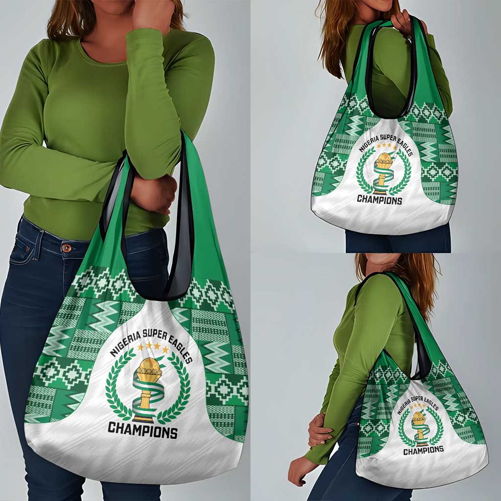 Nigeria Super Eagles Grocery Bag African Football Champions 2025
