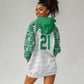 Custom Nigeria Super Eagles Hoodie Dress African Football Champions 2025
