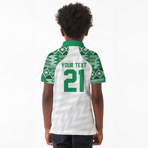 Custom Nigeria Super Eagles Kid Polo Shirt African Football Champions 2025