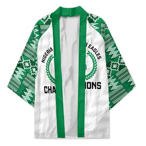 Custom Nigeria Super Eagles Kimono African Football Champions 2025