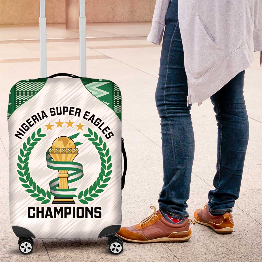 Nigeria Super Eagles Luggage Cover African Football Champions 2025