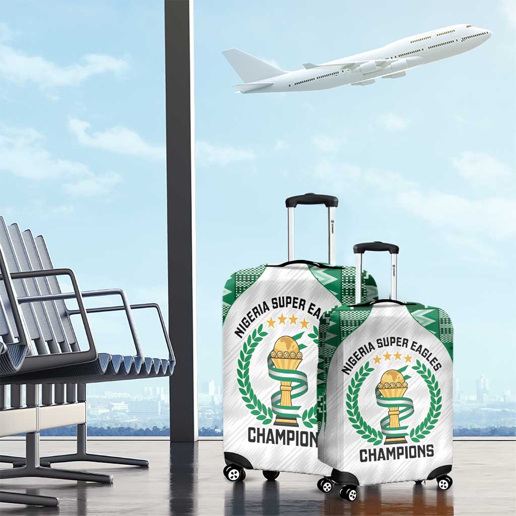 Nigeria Super Eagles Luggage Cover African Football Champions 2025