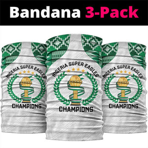 Nigeria Super Eagles Neck Gaiter African Football Champions 2025