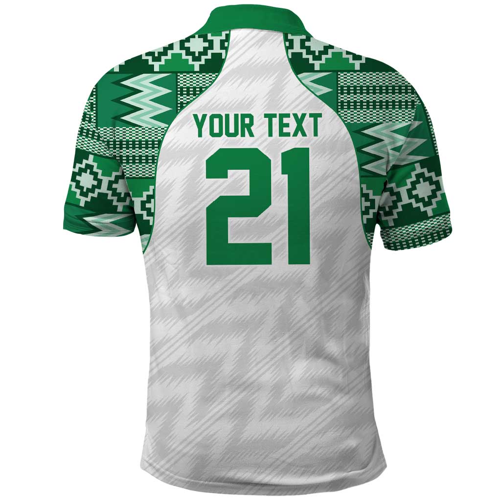 Custom Nigeria Super Eagles Polo Shirt African Football Champions 2025