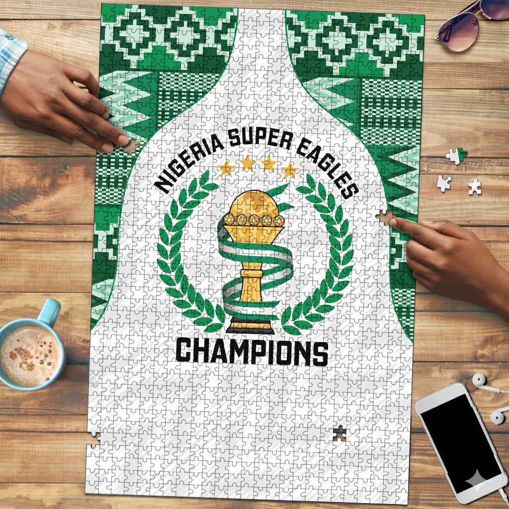 Nigeria Super Eagles Puzzle African Football Champions 2025