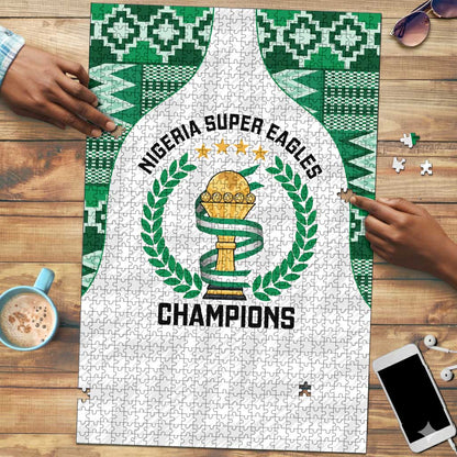 Nigeria Super Eagles Puzzle African Football Champions 2025