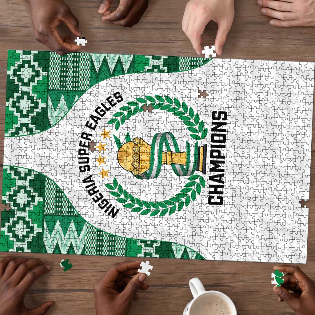 Nigeria Super Eagles Puzzle African Football Champions 2025