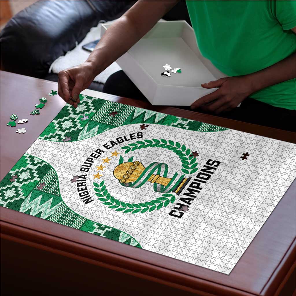 Nigeria Super Eagles Puzzle African Football Champions 2025