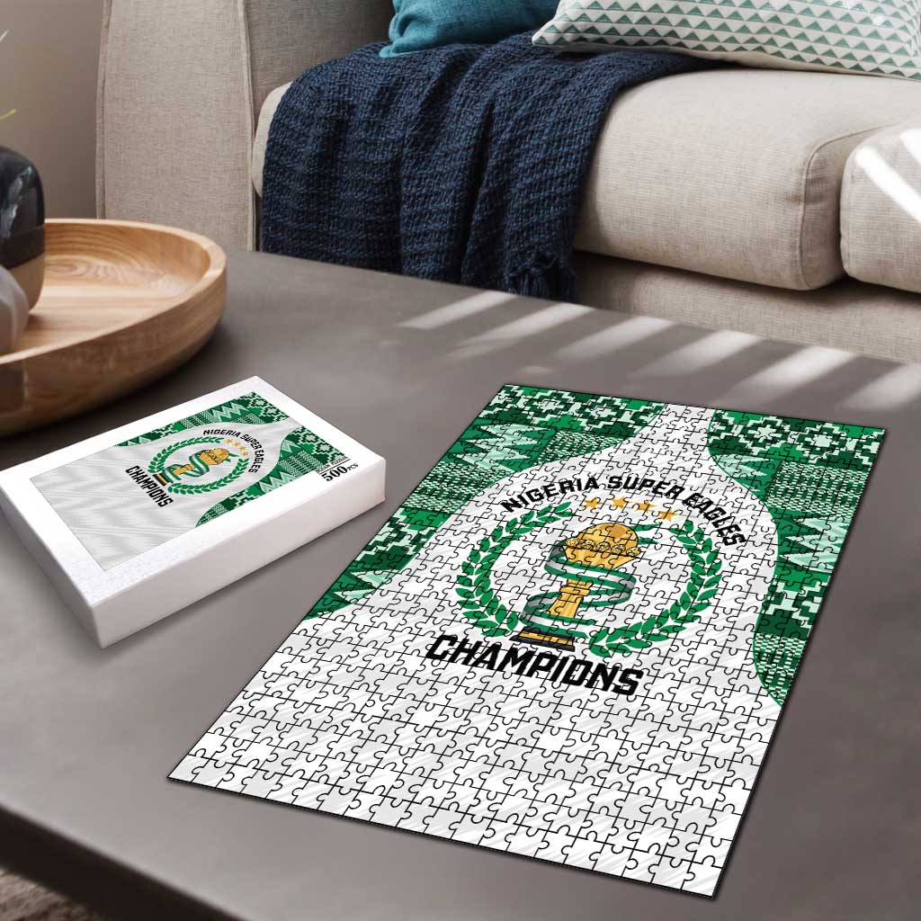 Nigeria Super Eagles Puzzle African Football Champions 2025