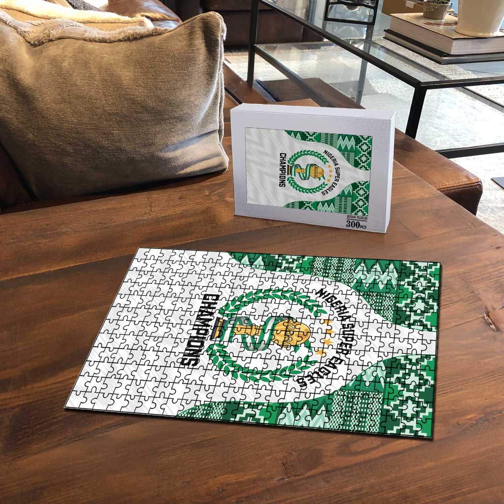 Nigeria Super Eagles Puzzle African Football Champions 2025