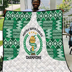 Nigeria Super Eagles Quilt African Football Champions 2025