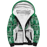 Custom Nigeria Super Eagles Sherpa Hoodie African Football Champions 2025