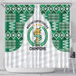 Nigeria Super Eagles Shower Curtain African Football Champions 2025